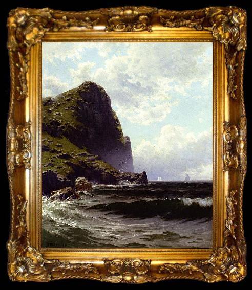 framed  Alfred Thompson Bricher Brundith Head, ta009-2